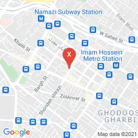 این نقشه، نشانی دکتر احمد علی صادق نژاد متخصص زنان و زایمان و نازایی در شهر شیراز است. در اینجا آماده پذیرایی، ویزیت، معاینه و ارایه خدمات به شما بیماران گرامی هستند.
