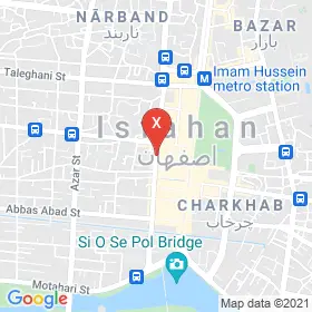 این نقشه، آدرس دکتر ریحانه خدادادی متخصص اعصاب و روان در شهر اصفهان است. در اینجا آماده پذیرایی، ویزیت، معاینه و ارایه خدمات به شما بیماران گرامی هستند.