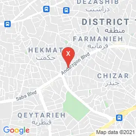 این نقشه، نشانی دکتر سمیرا مصباح متخصص زنان و زایمان و نازایی در شهر تهران است. در اینجا آماده پذیرایی، ویزیت، معاینه و ارایه خدمات به شما بیماران گرامی هستند.